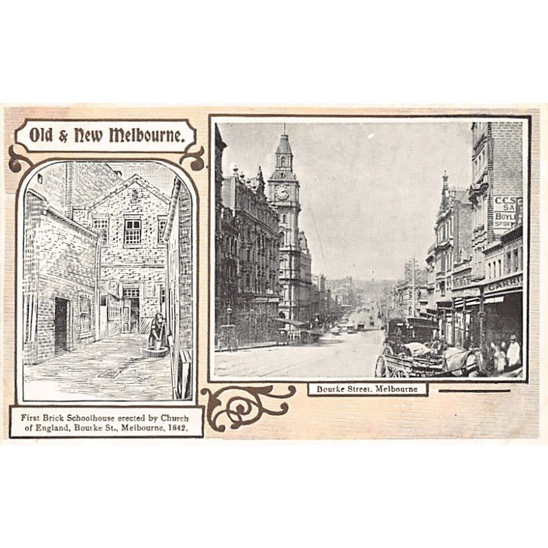 Rare collectable postcards of Australia. Vintage Postcards of Australia