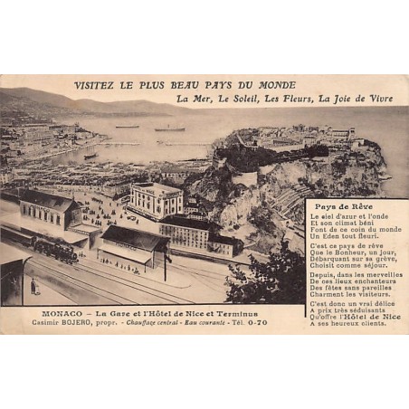 Rare collectable postcards of MONACO Monte Carlo. Vintage Postcards of MONACO Monte Carlo