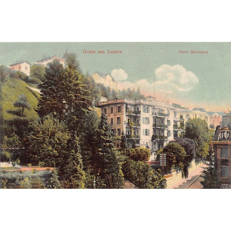 Rare collectable postcards of Switzerland. Vintage Postcards of Switzerland