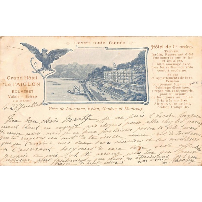 Rare collectable postcards of Switzerland. Vintage Postcards of Switzerland