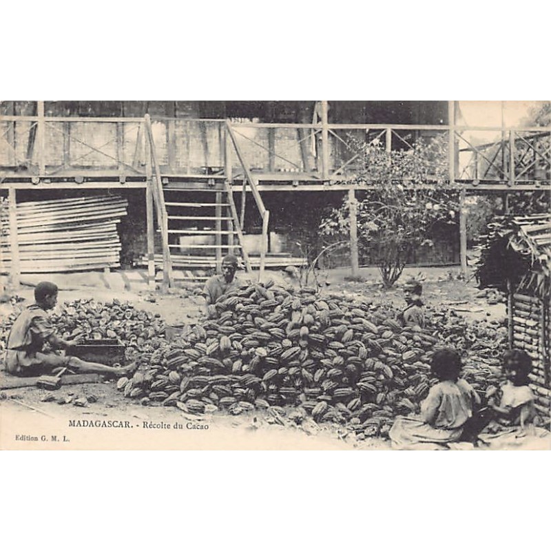 Rare collectable postcards of Madagascar. Vintage Postcards of Madagascar