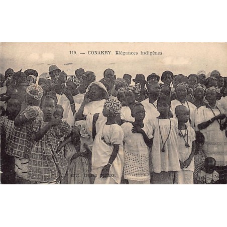 Rare collectable postcards of Guinea (Conakry). Vintage Postcards of Guinea (Conakry)