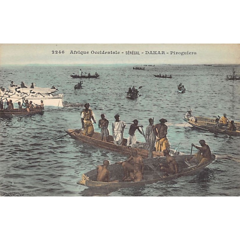 Rare collectable postcards of Senegal. Vintage Postcards of Senegal