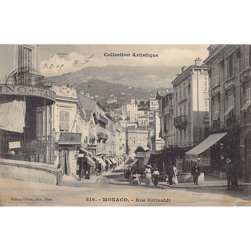 Rare collectable postcards of MONACO Monte Carlo. Vintage Postcards of MONACO Monte Carlo