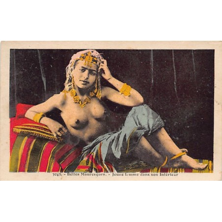 Rare collectable postcards of ETHNIC NUDE. Vintage Postcards of ETHNIC NUDE