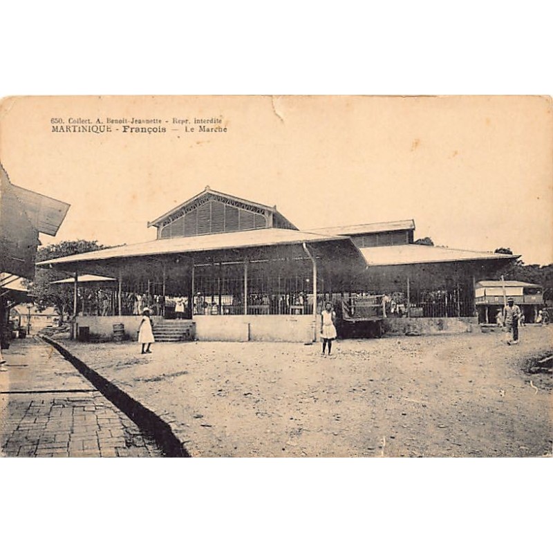 Rare collectable postcards of Martinique. Vintage Postcards of Martinique