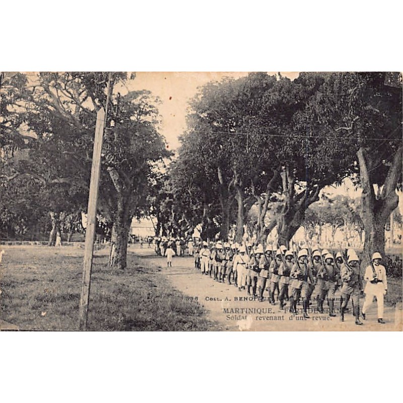 Rare collectable postcards of Martinique. Vintage Postcards of Martinique