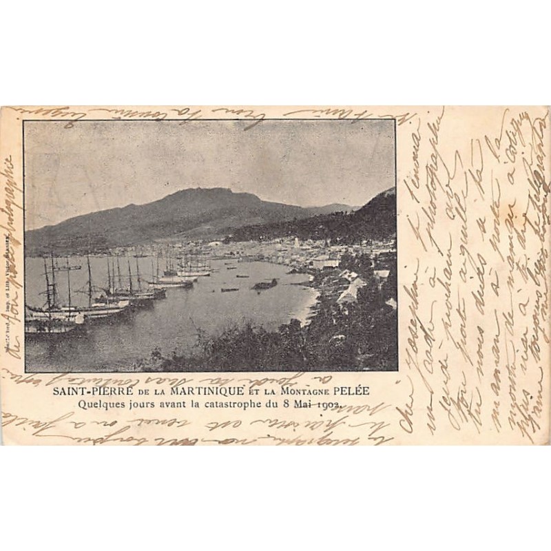 Rare collectable postcards of Martinique. Vintage Postcards of Martinique