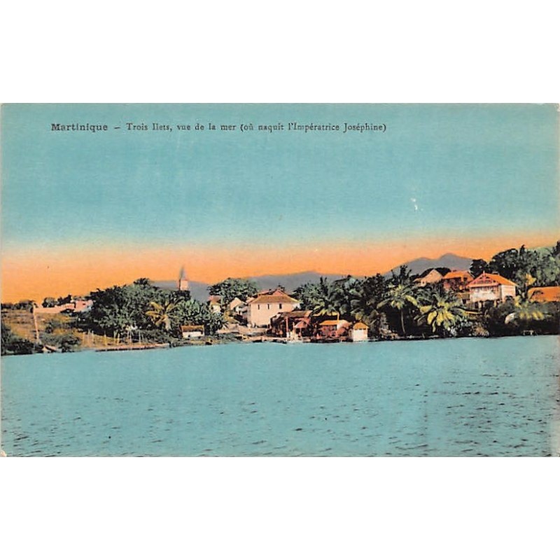 Rare collectable postcards of Martinique. Vintage Postcards of Martinique