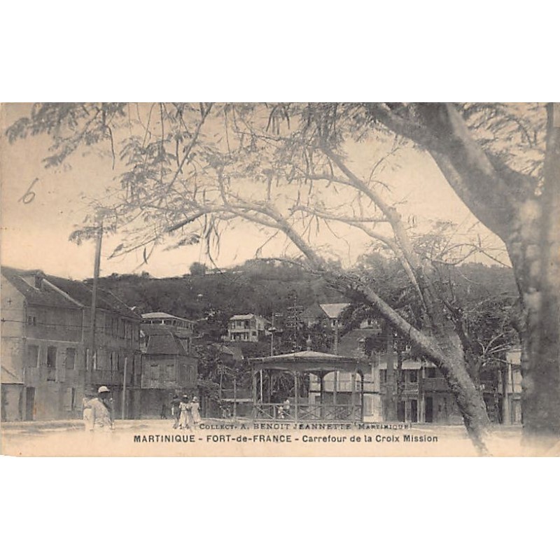 Rare collectable postcards of Martinique. Vintage Postcards of Martinique