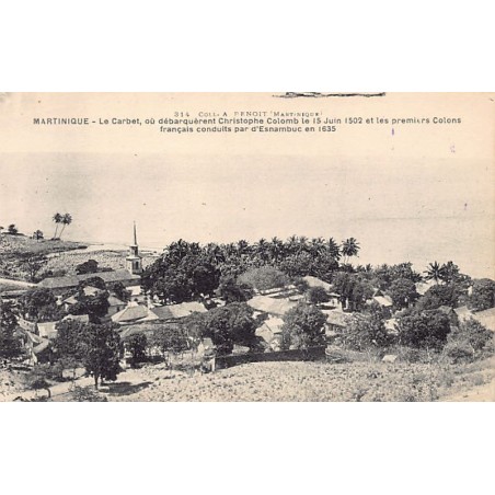 Rare collectable postcards of Martinique. Vintage Postcards of Martinique