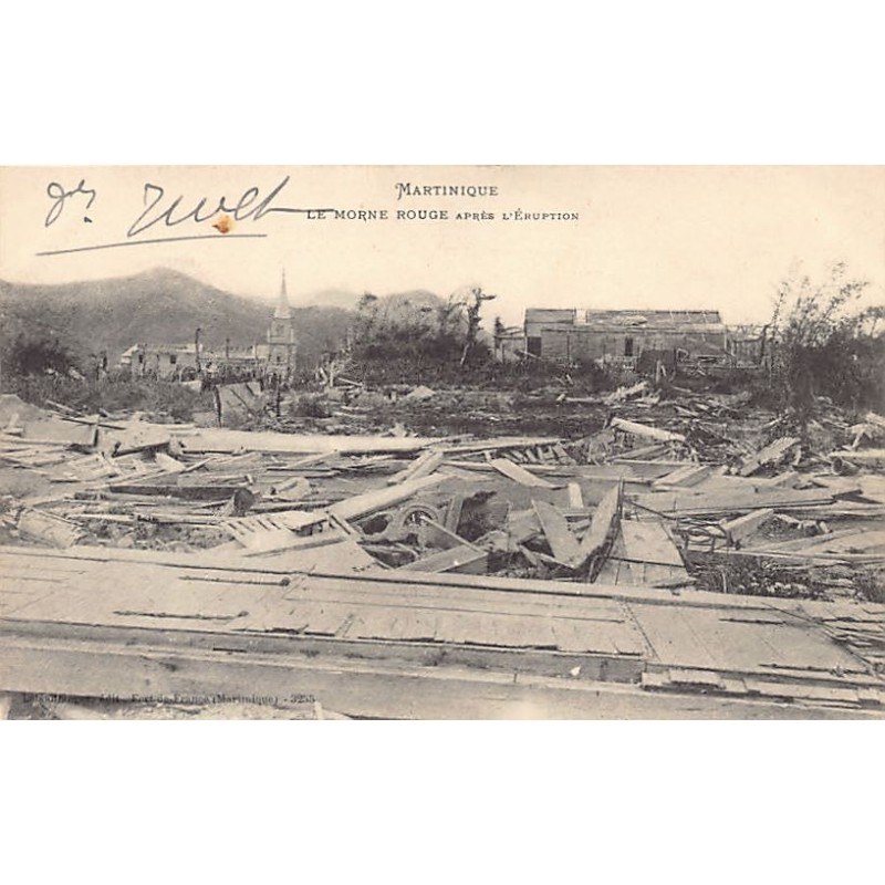 Rare collectable postcards of Martinique. Vintage Postcards of Martinique