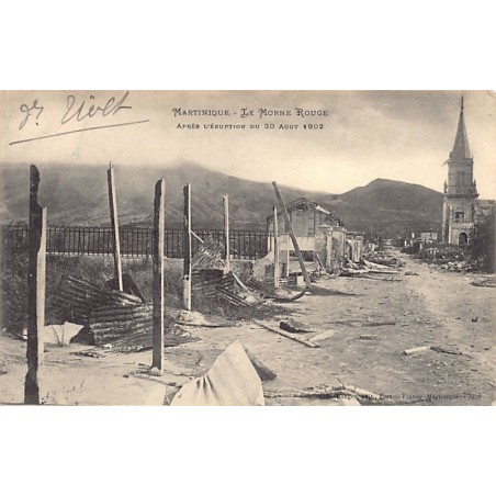 Rare collectable postcards of Martinique. Vintage Postcards of Martinique