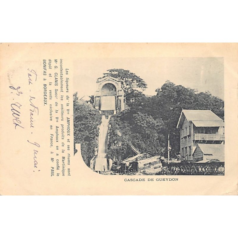 Rare collectable postcards of Martinique. Vintage Postcards of Martinique