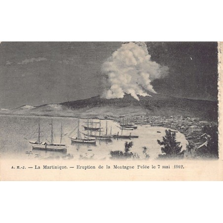 Rare collectable postcards of Martinique. Vintage Postcards of Martinique