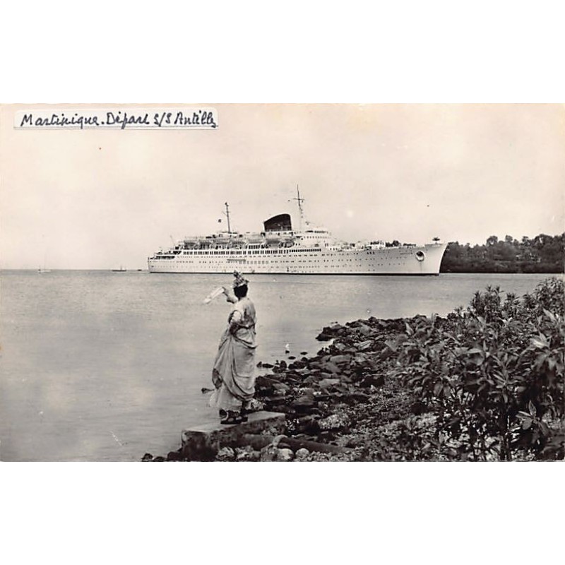 Rare collectable postcards of Martinique. Vintage Postcards of Martinique