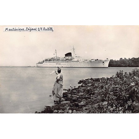 Rare collectable postcards of Martinique. Vintage Postcards of Martinique