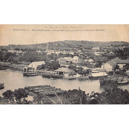 Rare collectable postcards of Martinique. Vintage Postcards of Martinique