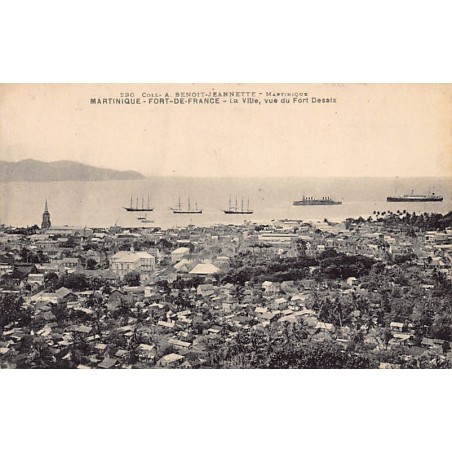 Rare collectable postcards of Martinique. Vintage Postcards of Martinique