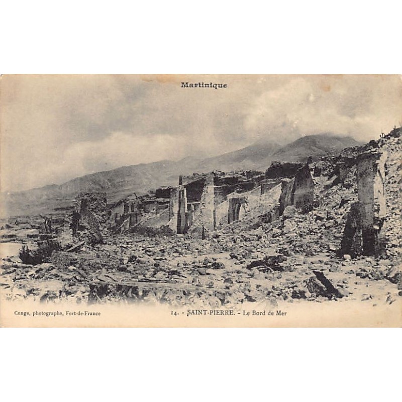 Rare collectable postcards of Martinique. Vintage Postcards of Martinique