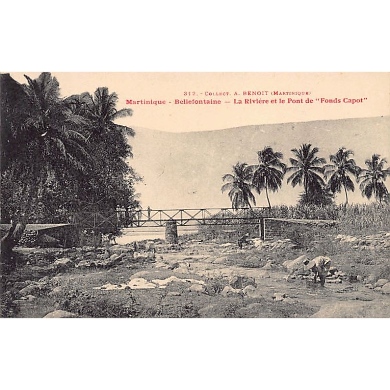 Rare collectable postcards of Martinique. Vintage Postcards of Martinique