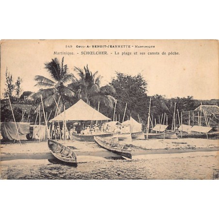 Rare collectable postcards of Martinique. Vintage Postcards of Martinique