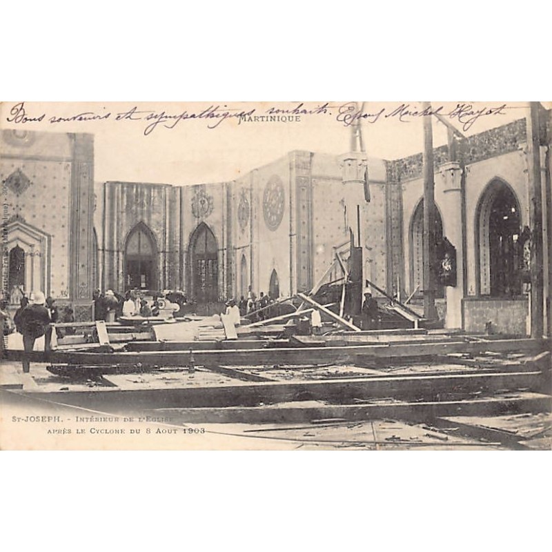 Rare collectable postcards of Martinique. Vintage Postcards of Martinique