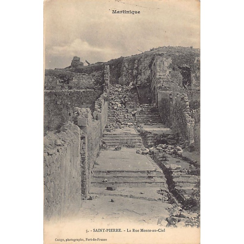 Rare collectable postcards of Martinique. Vintage Postcards of Martinique