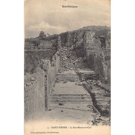 Rare collectable postcards of Martinique. Vintage Postcards of Martinique