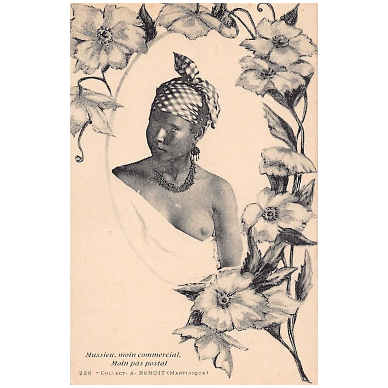 Rare collectable postcards of Martinique. Vintage Postcards of Martinique