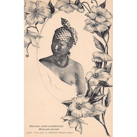 Rare collectable postcards of Martinique. Vintage Postcards of Martinique