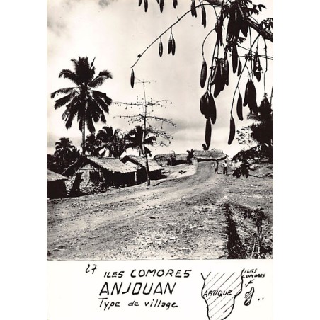 Rare collectable postcards of Comoros. Vintage Postcards of Comoros