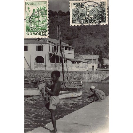 Rare collectable postcards of Comoros. Vintage Postcards of Comoros