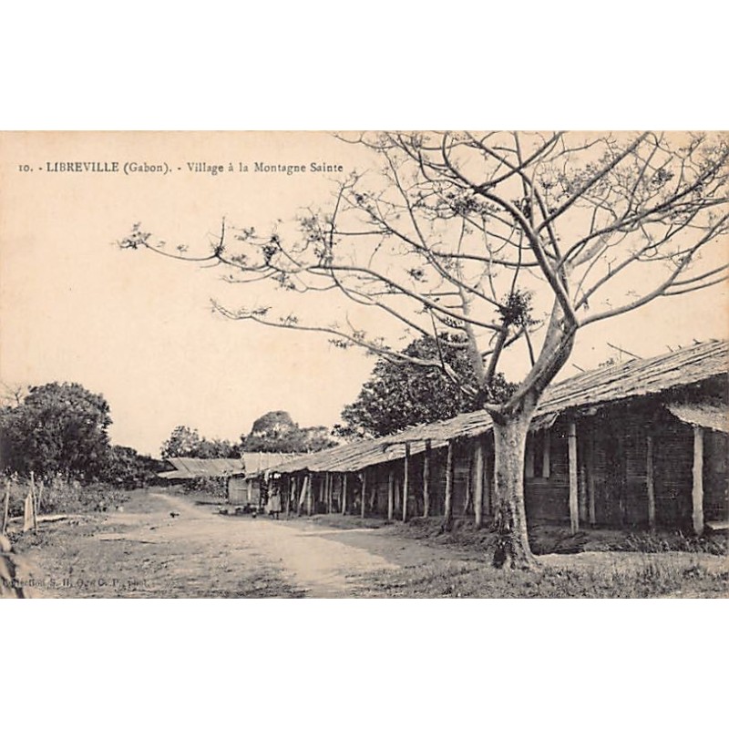 Rare collectable postcards of Gabon. Vintage Postcards of Gabon