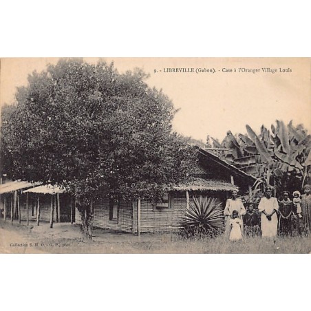 Rare collectable postcards of Gabon. Vintage Postcards of Gabon