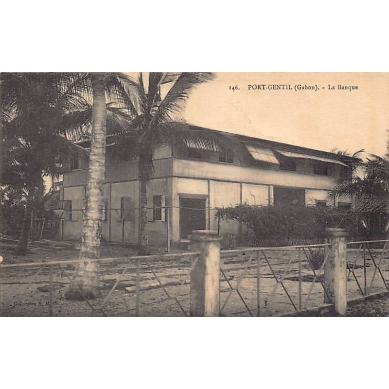 Rare collectable postcards of Gabon. Vintage Postcards of Gabon