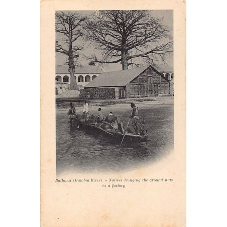 Rare collectable postcards of Gambia. Vintage Postcards of Gambia