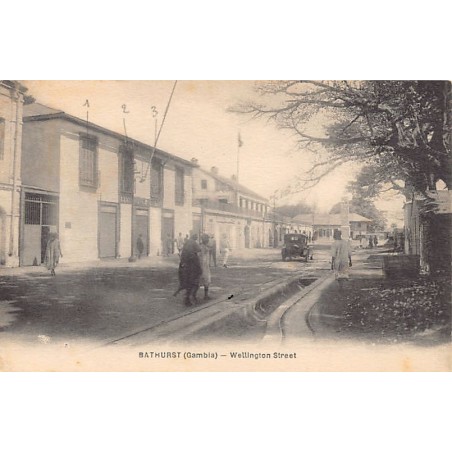 Rare collectable postcards of Gambia. Vintage Postcards of Gambia