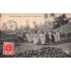 Rare collectable postcards of Gambia. Vintage Postcards of Gambia