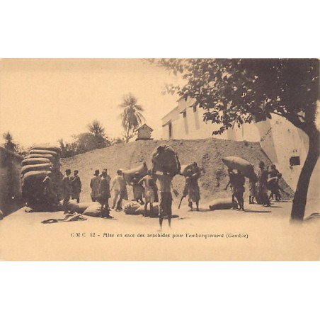 Rare collectable postcards of Gambia. Vintage Postcards of Gambia