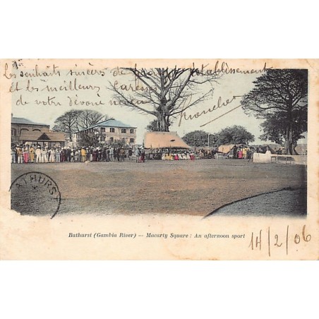 Rare collectable postcards of Gambia. Vintage Postcards of Gambia