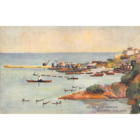 Rare collectable postcards of Ghana (Gold Coast). Vintage Postcards of Ghana (Gold Coast)