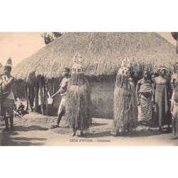 Rare collectable postcards of Ivory Coast - Côte d'Ivoire. Vintage Postcards of Ivory Coast - Côte d'Ivoire