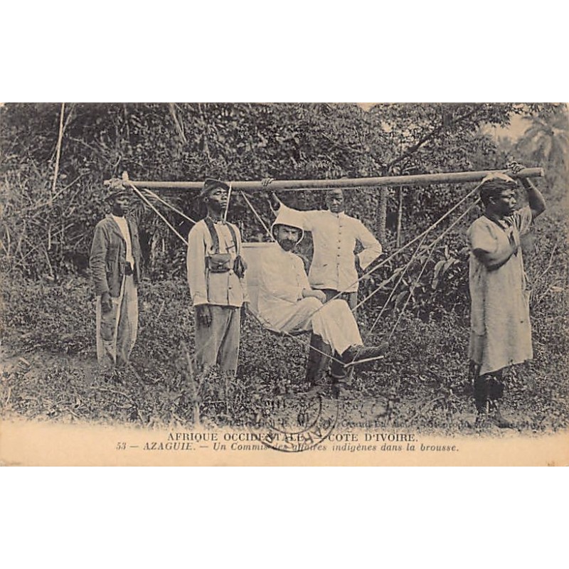 Rare collectable postcards of Ivory Coast - Côte d'Ivoire. Vintage Postcards of Ivory Coast - Côte d'Ivoire