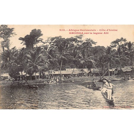 Rare collectable postcards of Ivory Coast - Côte d'Ivoire. Vintage Postcards of Ivory Coast - Côte d'Ivoire