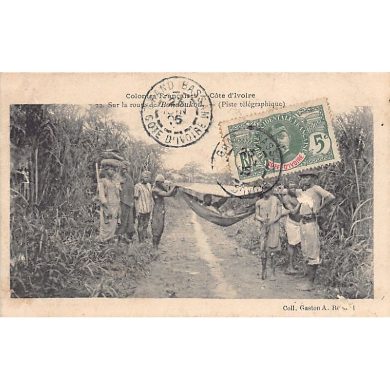 Rare collectable postcards of Ivory Coast - Côte d'Ivoire. Vintage Postcards of Ivory Coast - Côte d'Ivoire