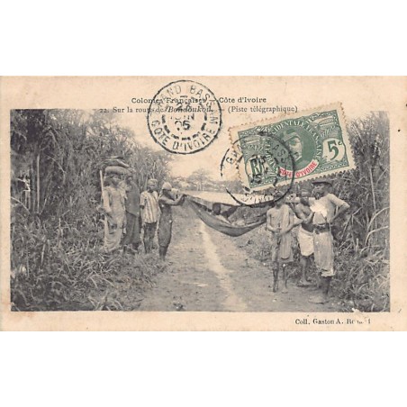 Rare collectable postcards of Ivory Coast - Côte d'Ivoire. Vintage Postcards of Ivory Coast - Côte d'Ivoire