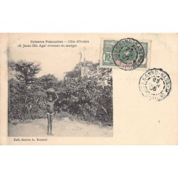 Rare collectable postcards of Ivory Coast - Côte d'Ivoire. Vintage Postcards of Ivory Coast - Côte d'Ivoire