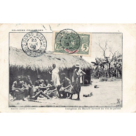 Rare collectable postcards of Ivory Coast - Côte d'Ivoire. Vintage Postcards of Ivory Coast - Côte d'Ivoire