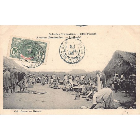 Rare collectable postcards of Ivory Coast - Côte d'Ivoire. Vintage Postcards of Ivory Coast - Côte d'Ivoire